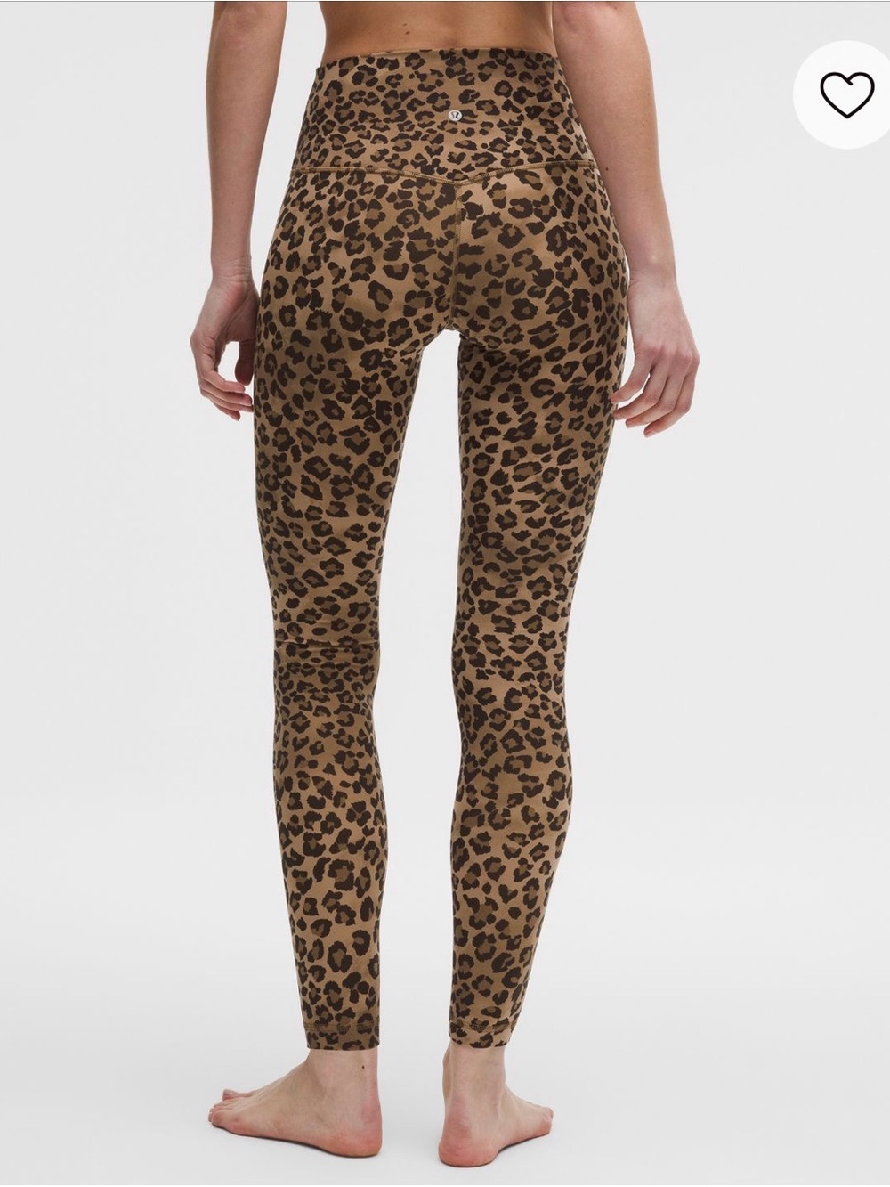NWT lululemon athletica true Leopard multi High-Waist Leggings 25” - Picture 3 of 8